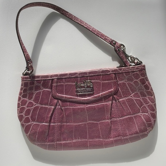 Purple Coach Wristlet/Mini Handbag - Picture 3 of 13